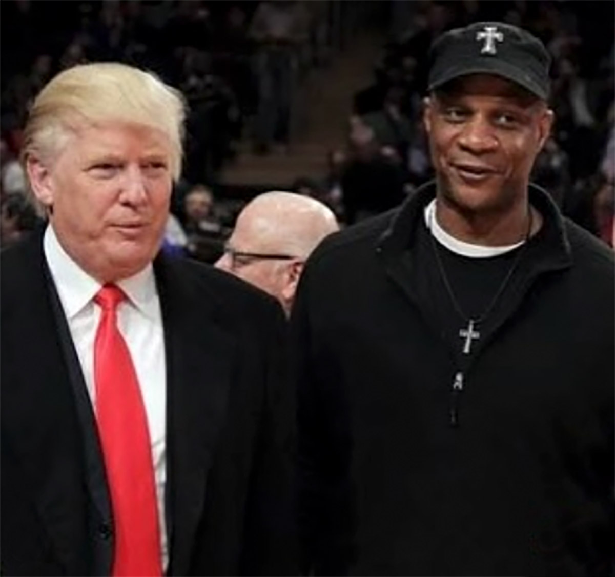 Darryl Strawberry and Donald Trump